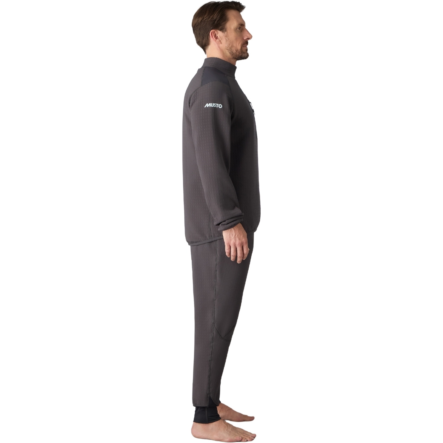 2025 Musto Storm Fleece Midlayer Top 82406 - Carbon
